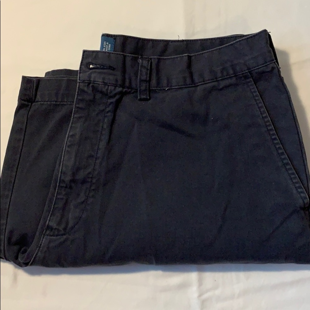 POLO khaki shorts-NAVY